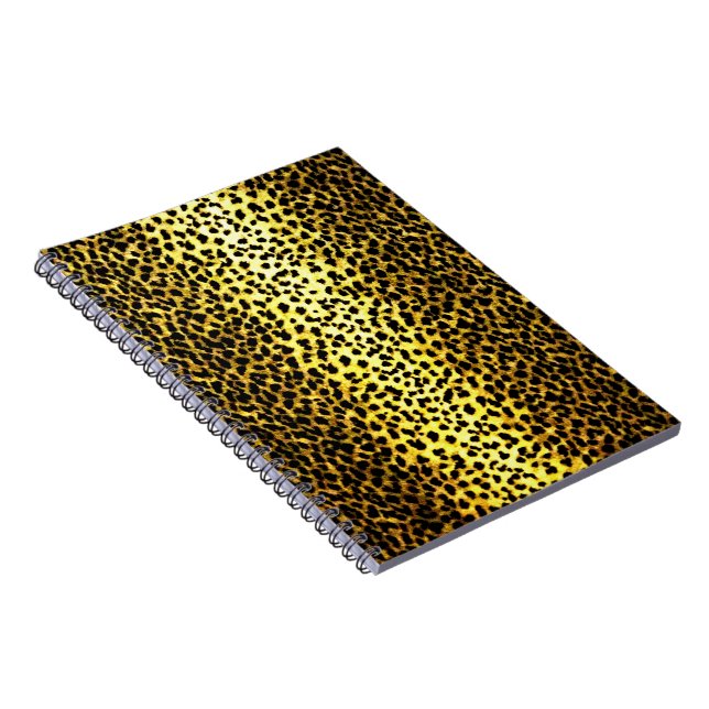 Cuaderno Papel tapiz Leopard Animal Print (Lado Derecho)