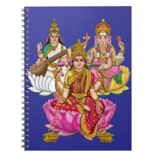 Cuaderno Papelería Lakshmi Ganesha