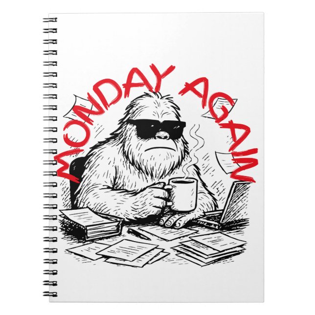 Cuaderno Paperwork Chaos Abominable Snowman (Frente)