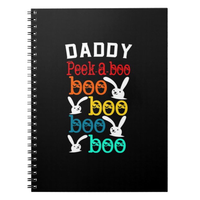 Cuaderno Papi juego conejo para la Novedad masculina (Frente)
