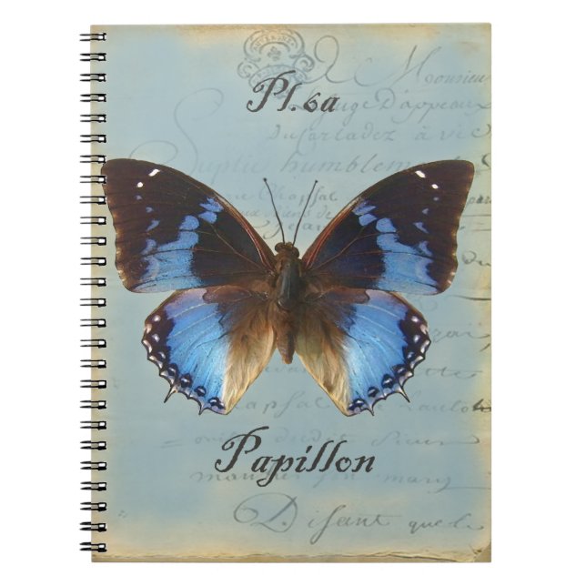 Cuaderno Papillon bleu (Frente)