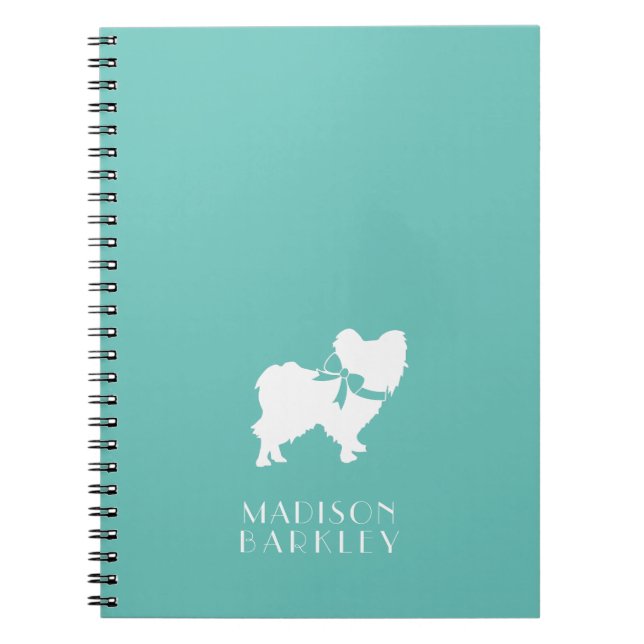Cuaderno Papillon Dog Puppy (Frente)