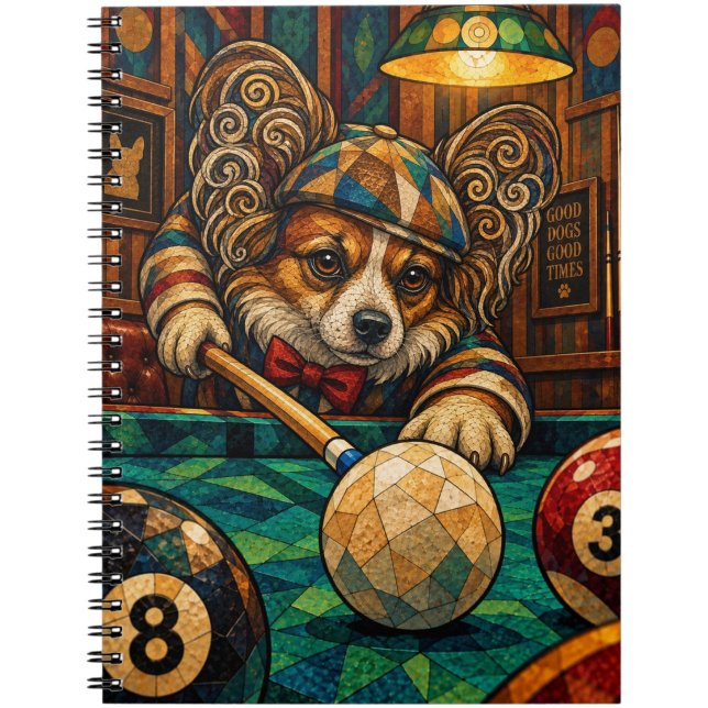 Cuaderno Papillon, mosaico geométrico (Subido por el creador)