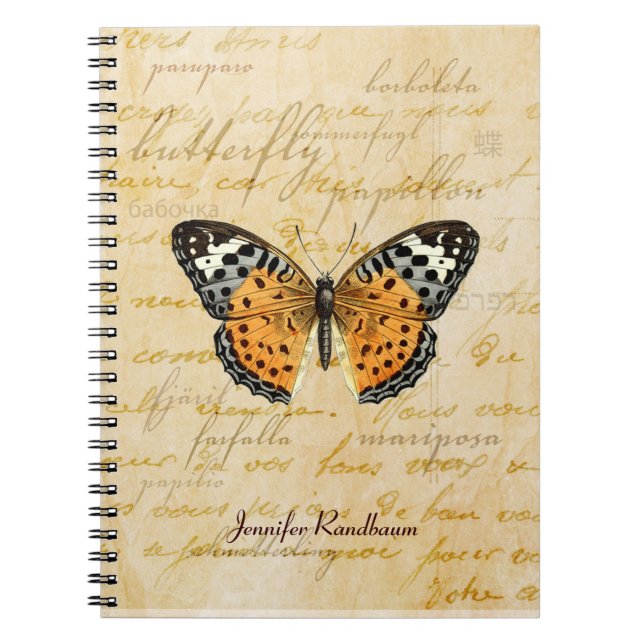 Cuaderno Papillon Words Notebook (Frente)