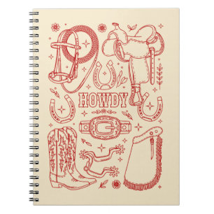 Cuaderno Paquete de Vaquero de Texas