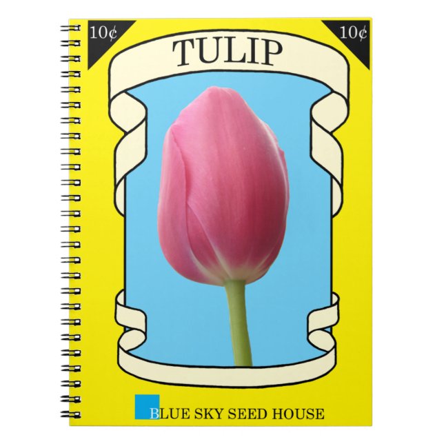 Cuaderno Paquete Tulip Seed (Frente)