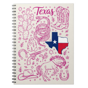 Cuaderno Paquete Vaquero de Texas Vibraciones Western