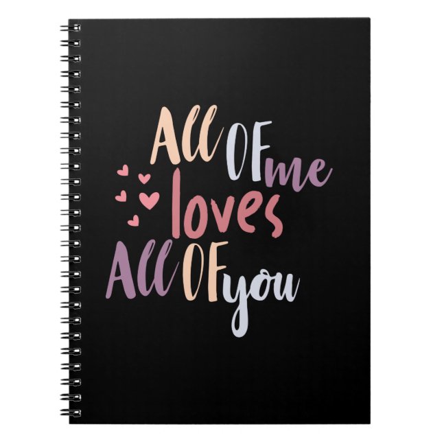 Cuaderno Par Regalo A Todos Me Ama A Todos Ustedes (Frente)