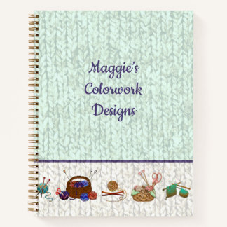 Cuaderno para aficionados a las artes de los yarn