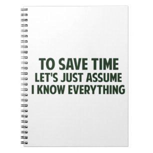 Cuaderno Para ahorrar tiempo acaba de dejarnos asumirme