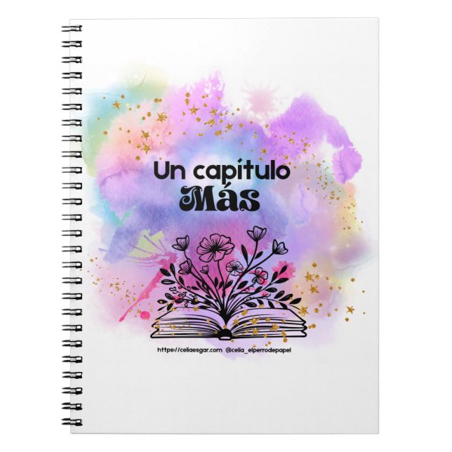 Cuaderno para amantes de la literatura (Frente)