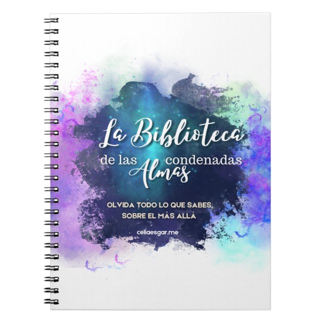 Cuaderno para amantes de la literatura (Frente)