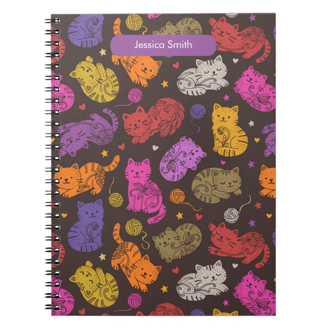 Cuaderno para amantes de los gatos (Frente)