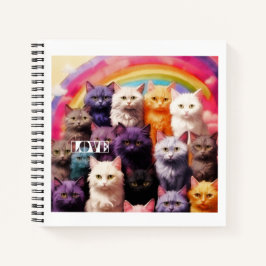 Cuaderno para amantes de los gatos