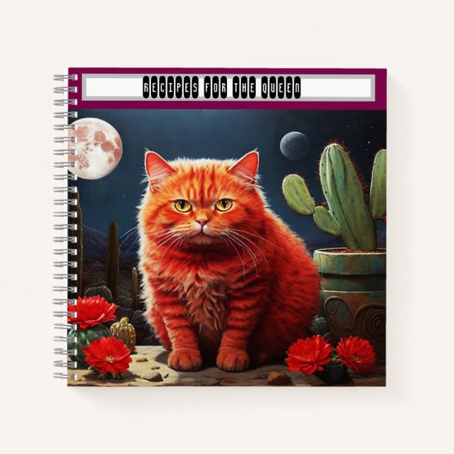 Cuaderno para amantes de los gatos (Anverso)