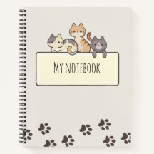 Cuaderno para amantes de los gatos