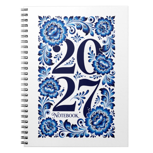 Cuaderno para el año nuevo 2027 (Frente)