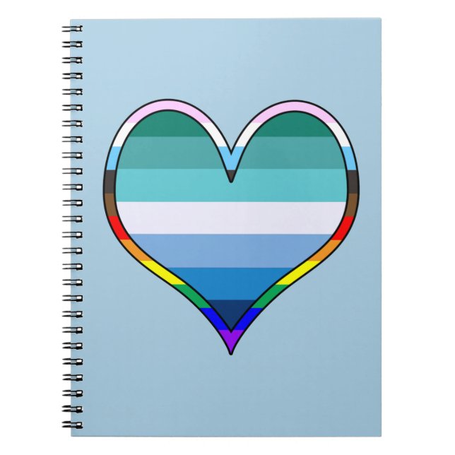 Cuaderno para el corazón del Orgullo Gay (Frente)