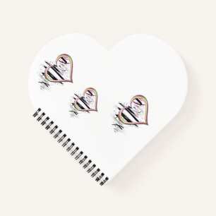 Cuaderno Para el corazón sea un portátil para el corazón ve