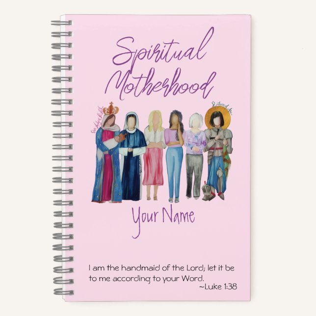 Cuaderno para el estudio de la Maternidad Espiritu (Anverso)