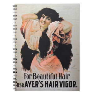Cuaderno "Para el vigor del pelo del pelo de Ayer hermoso