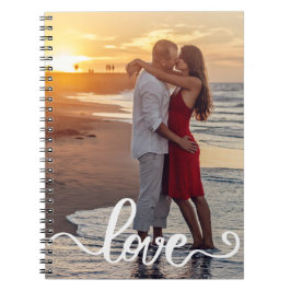 Cuaderno Para ella o para él Foto Valentines