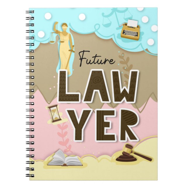 Cuaderno para futuros abogados (Frente)