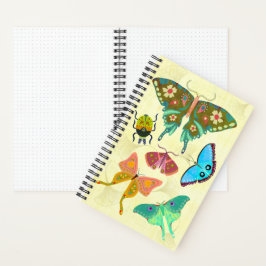 Cuaderno Para hacer listas en estilo: portátil mariposa