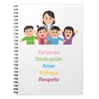 Cuaderno para la maestra