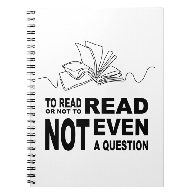 Cuaderno Para leer o no leer (Frente)