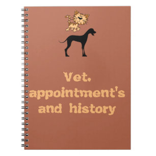 Cuaderno para los animales domésticos