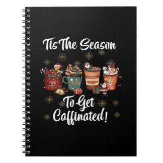 Cuaderno Para Los Navidades Es Más Café Esta Es La Temporad