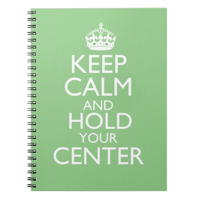 Cuaderno para Mantener la Calma y Centrarte (Frente)