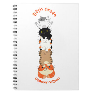 Cuaderno Para niños de quinto grado de vuelta a la escuela 