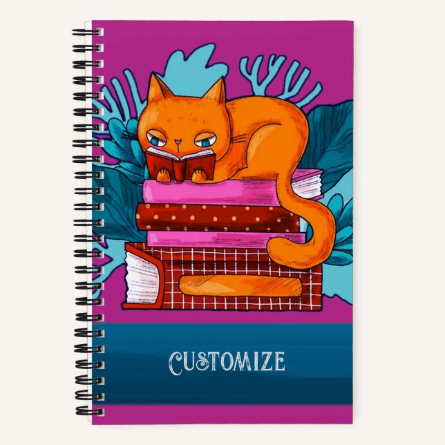 Cuaderno para Personalizados rosados aprobado por  (Anverso)