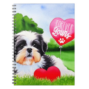Cuaderno Para siempre acuarela Shih Tzu