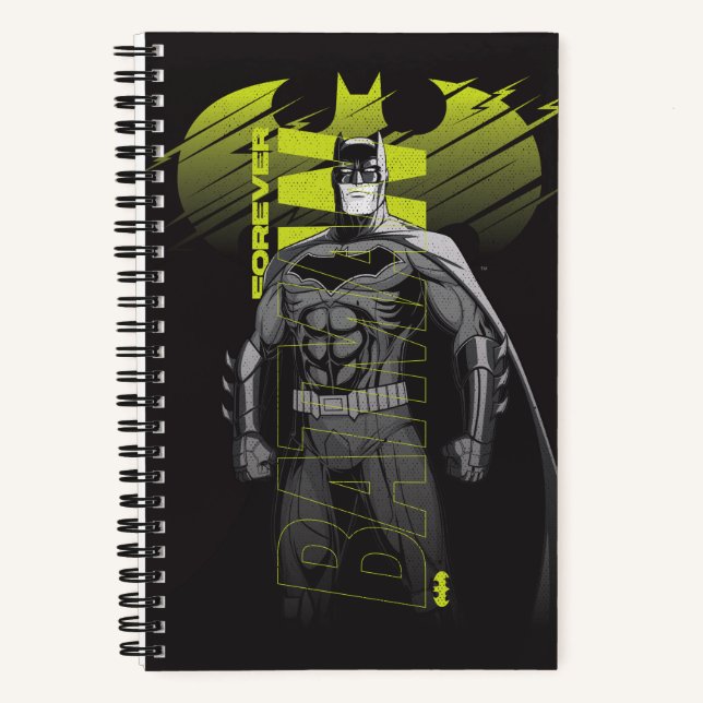 Cuaderno Para siempre arte de caracteres de Batman Power Up (Anverso)