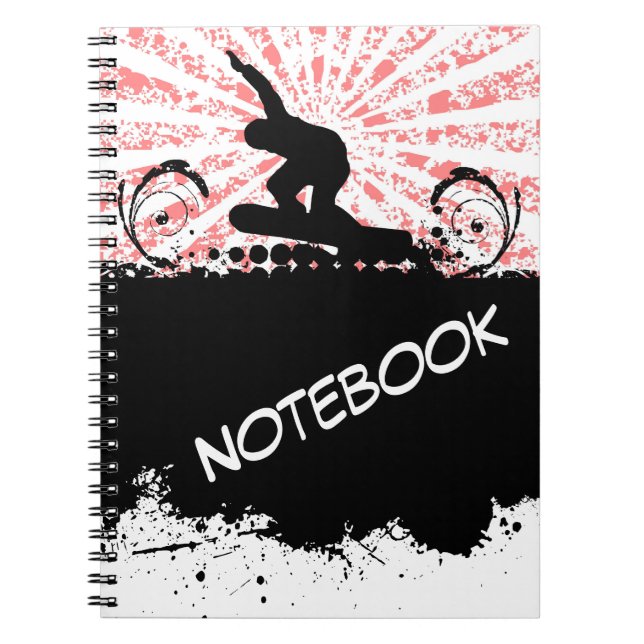 Cuaderno para Snowboard (Frente)