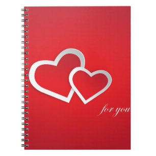 Cuaderno Para su El día de San Valentín Hearts Design-21987