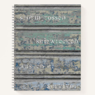 Cuaderno para supervivientes de pinturas recortada