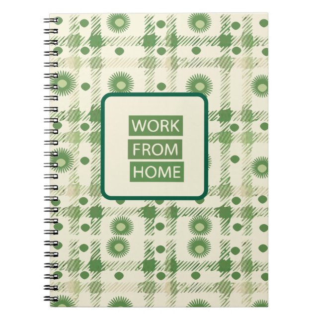 Cuaderno para trabajar desde casa (Frente)
