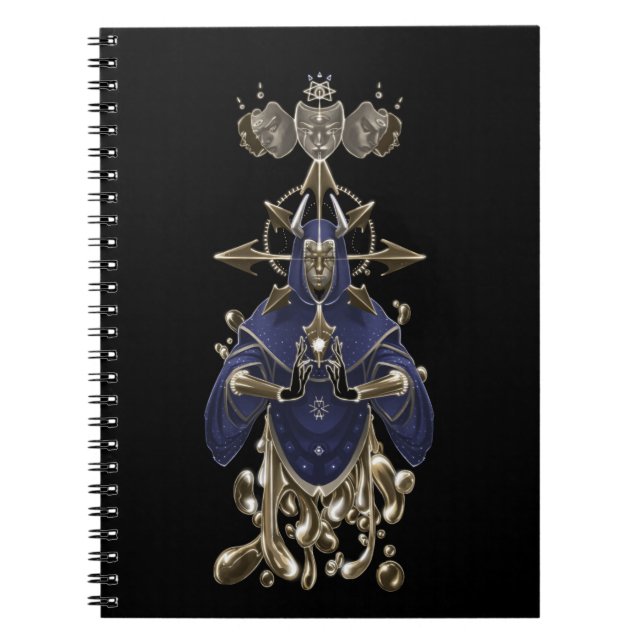 Cuaderno Paradigmas (oscuro) Magick Diary (Frente)
