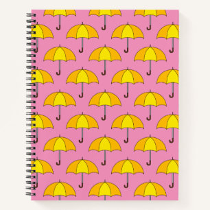 Cuaderno Paraguas Amarillo
