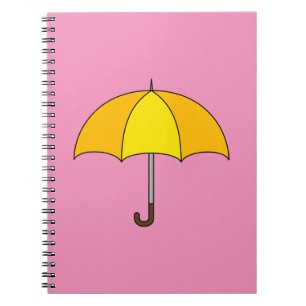 Cuaderno Paraguas Amarillo