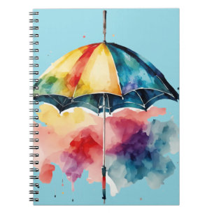 Cuaderno Paraguas Colorido 