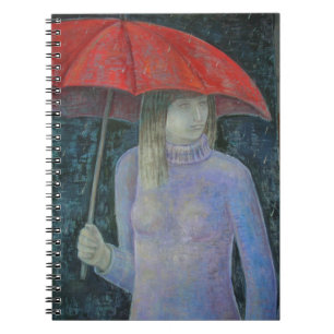 Cuaderno Paraguas rojo 2013