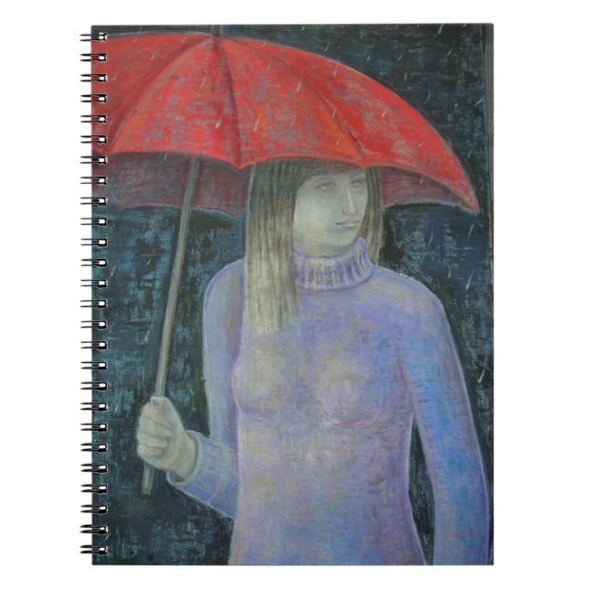 Cuaderno Paraguas rojo 2013 (Frente)