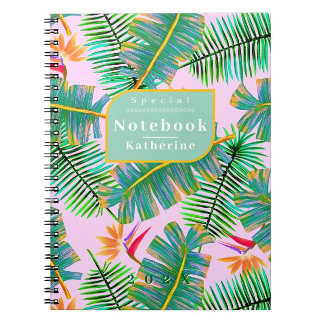 Cuaderno Paraíso de Palma Rosa (Frente)