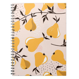 Cuaderno Paraíso Pear: Coloridos Solapamientos