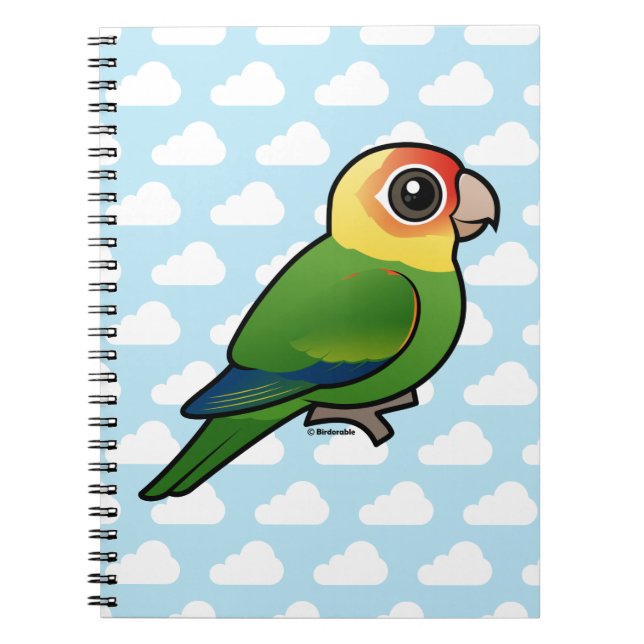 Cuaderno Parakeet de Birdorable Carolina (Frente)